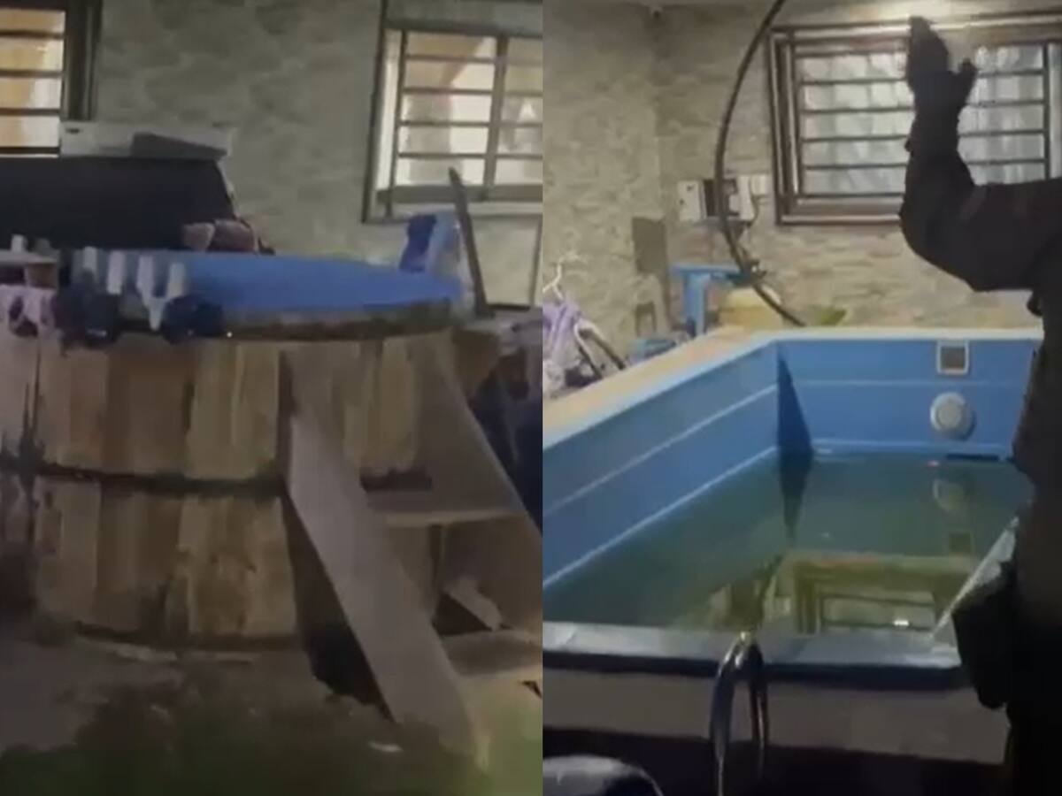 Encuentran jacuzzi, piscina y otros lujos en casa de mujer detenida en operativo en toma de Puente Alto: era la presidenta de la junta de vecinos