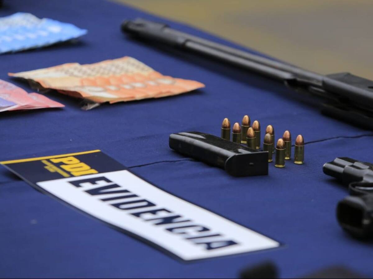 PDI informó que arma incautada a banda sospechosa de robo frustrado a joyería en mall fue usada en homicidio de la menor Tamara Mayo