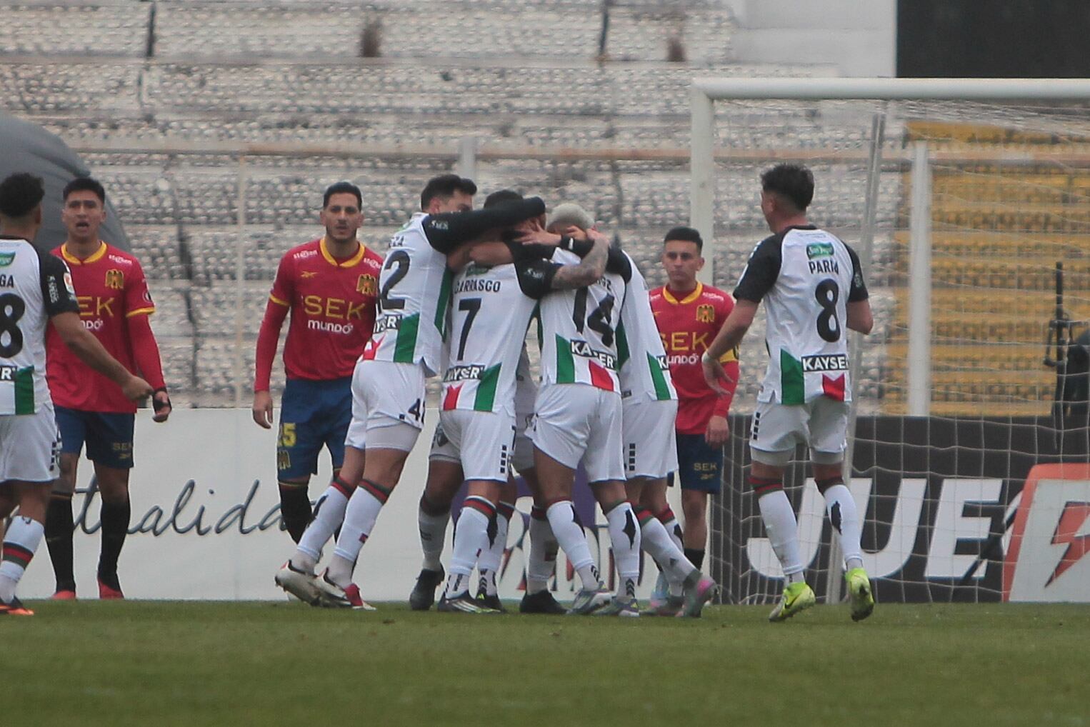 Palestino frenó el intento de recuperación de la Unión Española