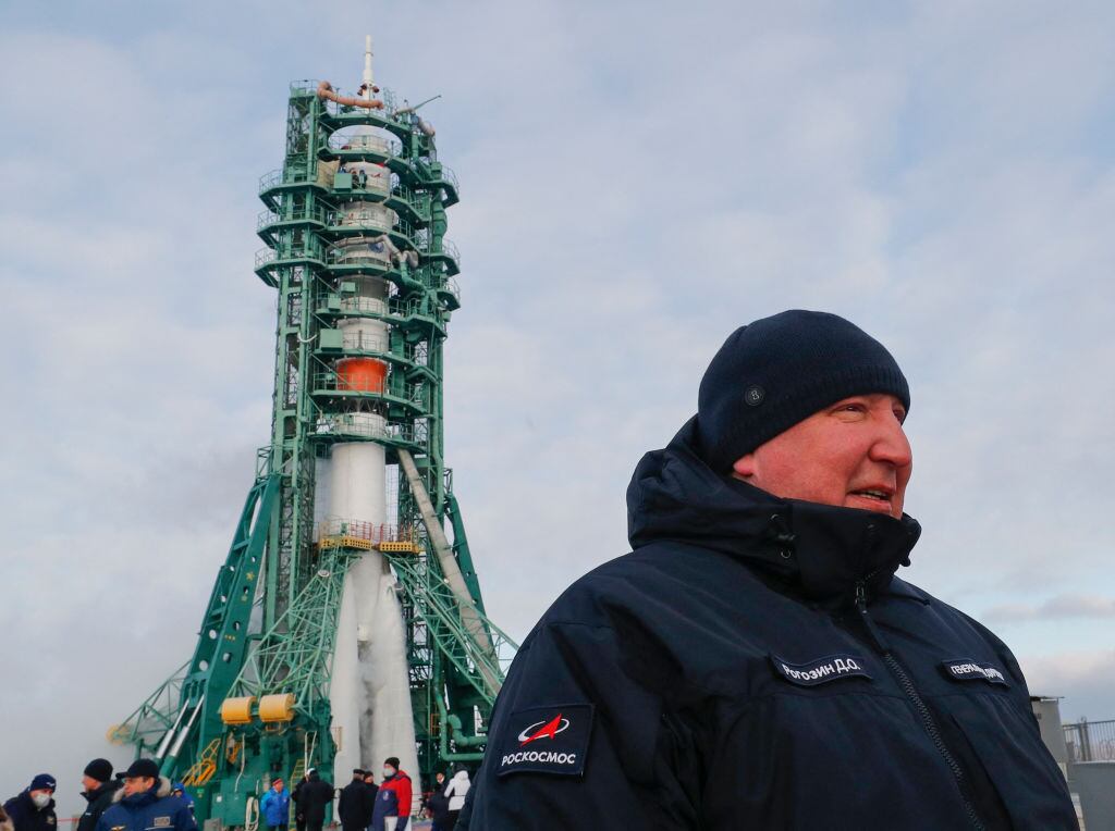 El director de la agencia espacial rusa Roscosmos Dmitry Rogozin