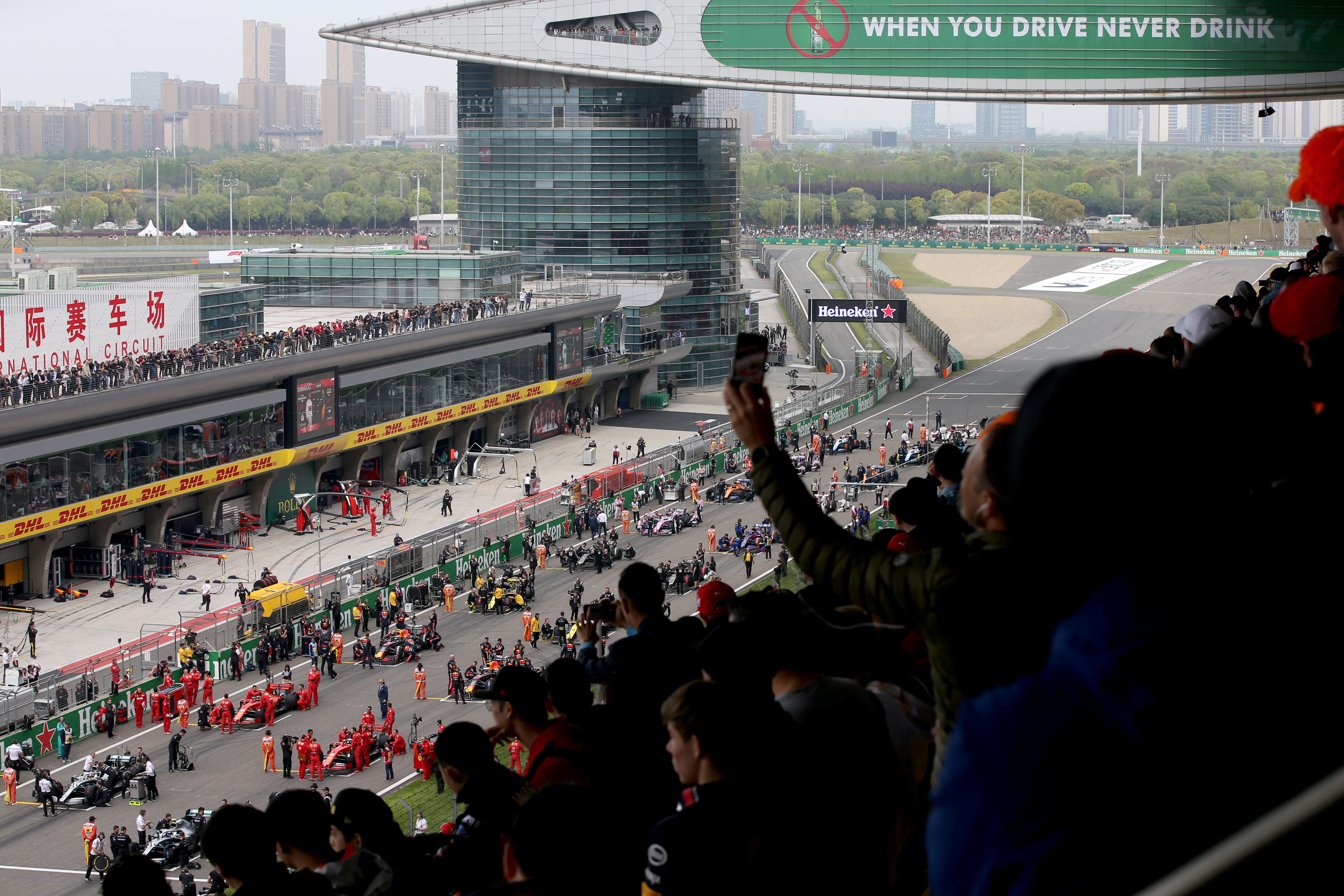 El Circuito Internacional de Shanghai regresa a la temporada de la Fórmula 1 | Getty Images