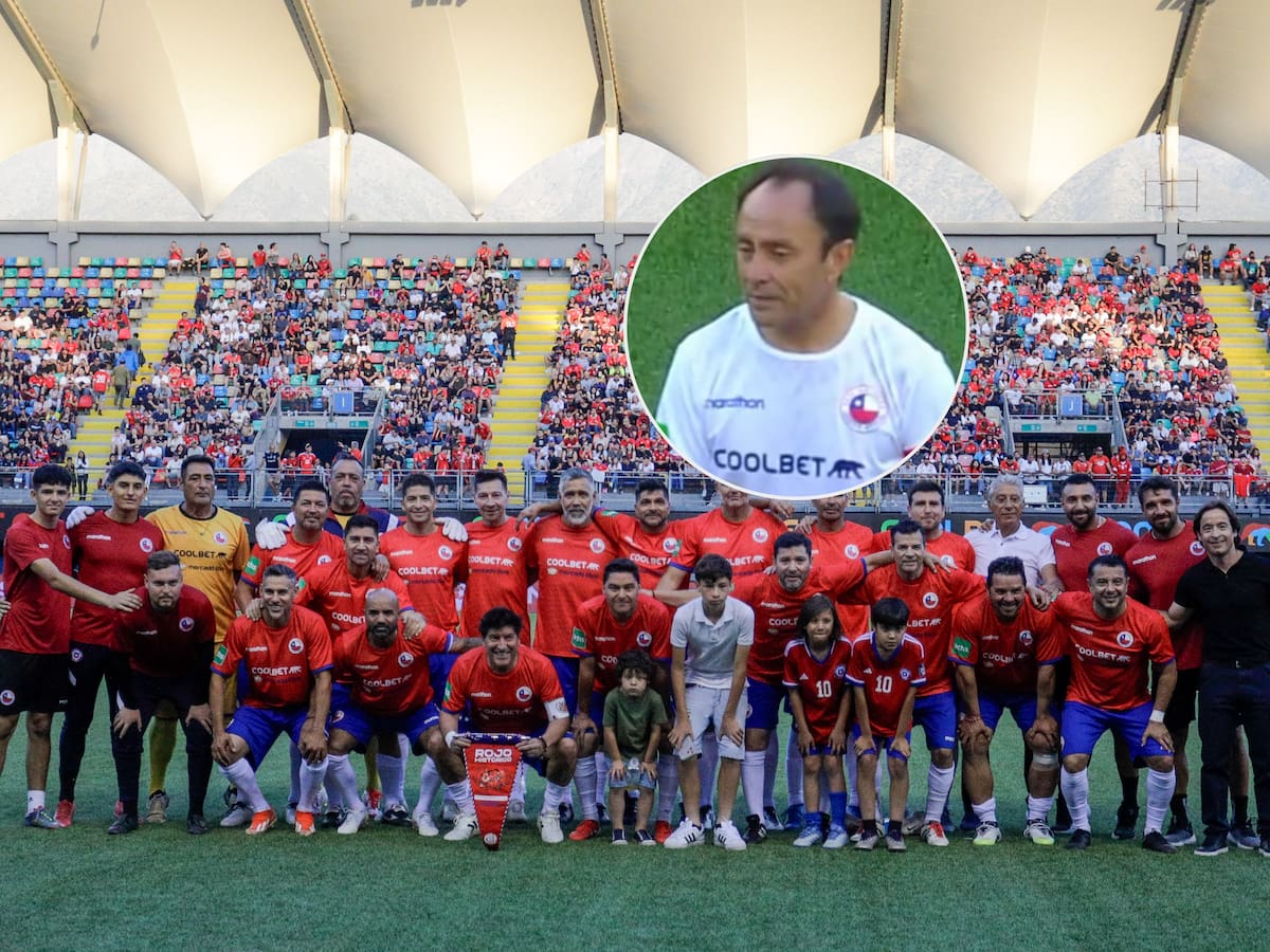 Ministro Jaime Pizarro genera polémica al usar camiseta con publicidad de casa de apuestas en partido de históricos de La Roja