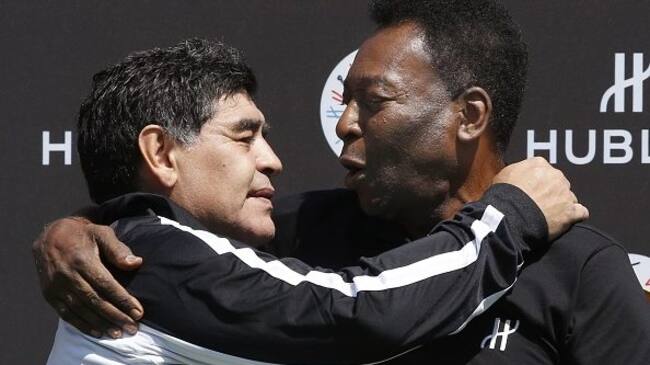 Pelé también lamentó la muerte de Maradona