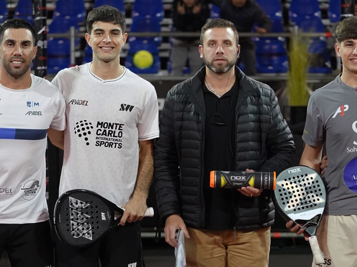 A1 Padel: la pareja número 3 del mundo sufre para ganar en su debut por el Chile Open