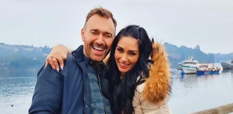 Jordi Castell y Pamela Díaz