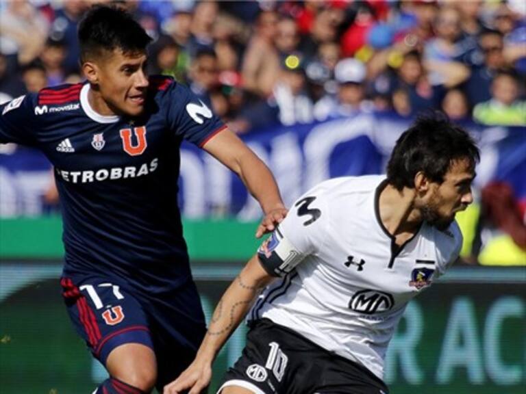 Así fue el último clásico del fútbol chileno entre Colo Colo y la Universidad de Chile