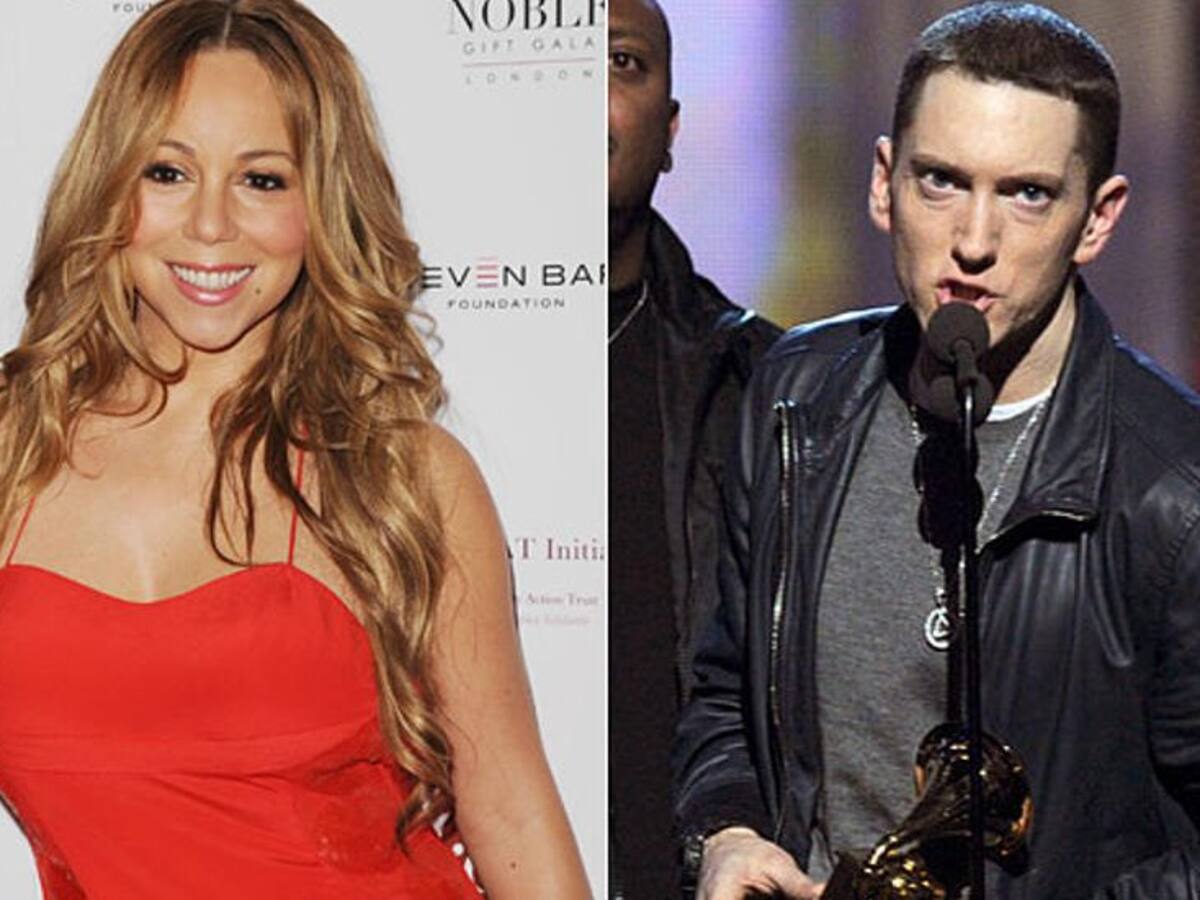 Eminem está asustado por lo que Mariah Carey pueda decir de él en su libro biográfico