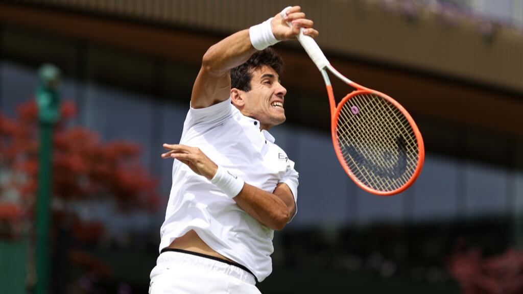Cristian Garin destaca su victoria sobre Grenier en Wimbledon: "Es de mis mejores partidos del último tiempo"