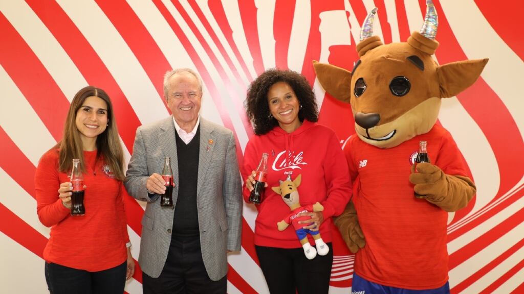 De la ANFP al COCh: Coca Cola es nuevo auspiciador del Team Chile con miras a Santiago 2023