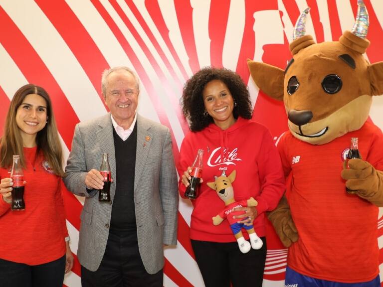 De la ANFP al COCh: Coca Cola es nuevo auspiciador del Team Chile con miras a Santiago 2023