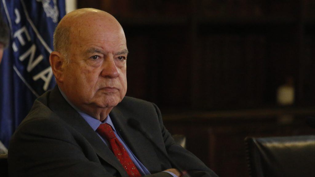 13 de Junio del 2019/SANTIAGO
Senador Jose Miguel Insulza en el Seminario "Balances y desafios el Sistema de Justicia Penal" organizado por el Senador Jose Miguel Insulza
FOTO:SEBASTIAN BROGCA/AGENCIAUNO