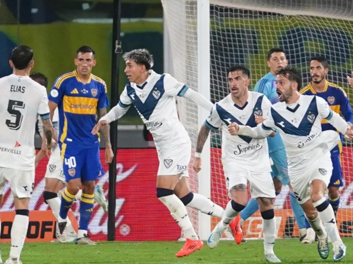 Ex Colo Colo anota un doblete y es el héroe de Vélez Sarsfield ante Boca Juniors por las semifinales de la Copa Argentina