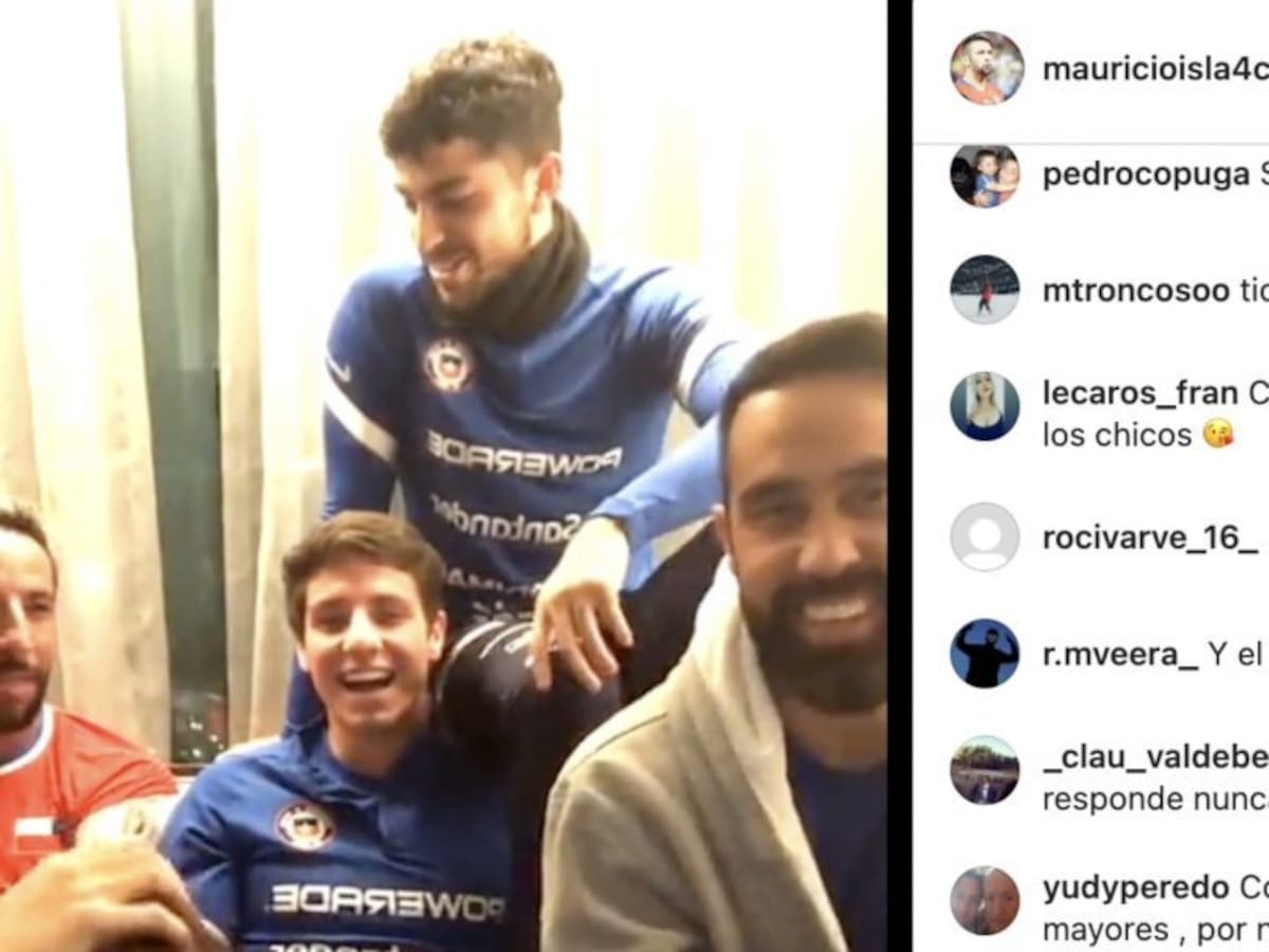 Miles y miles de espectadores: Algunos detalles sobre los lives de Instagram de los cracks de La Roja