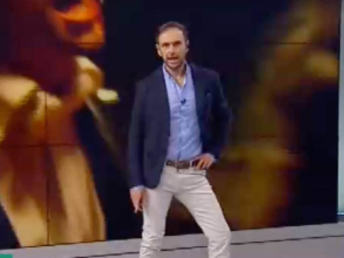 Con disfraz y bailando: Rodrigo Sepúlveda adelantó su traje de Halloween al ritmo de los Backstreet Boys