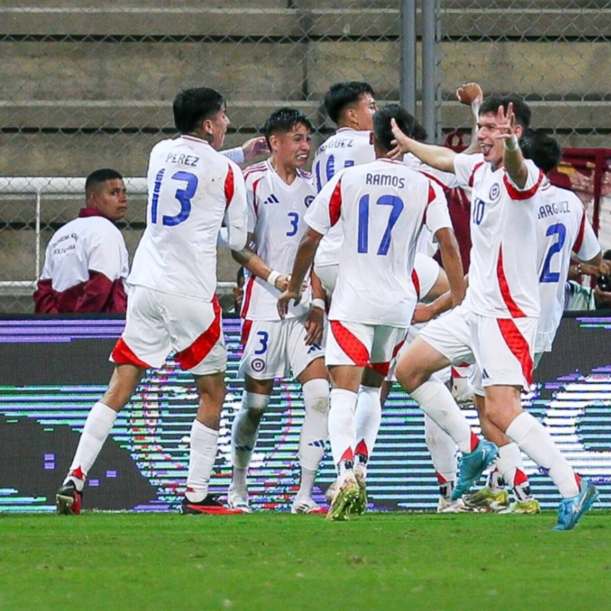 Con un tremendo Rossel, La Roja Sub 20 tumba a Venezuela a domicilio y comienza con el pie derecho el Sudamericano