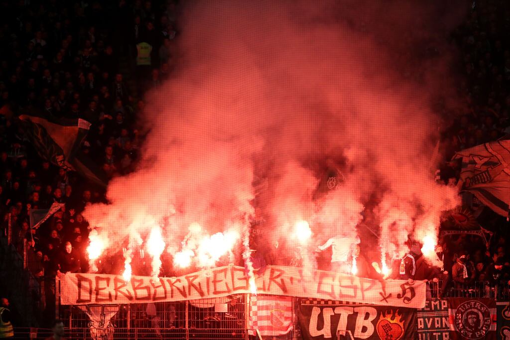 La protesta de los hinchas del Werder Bremen