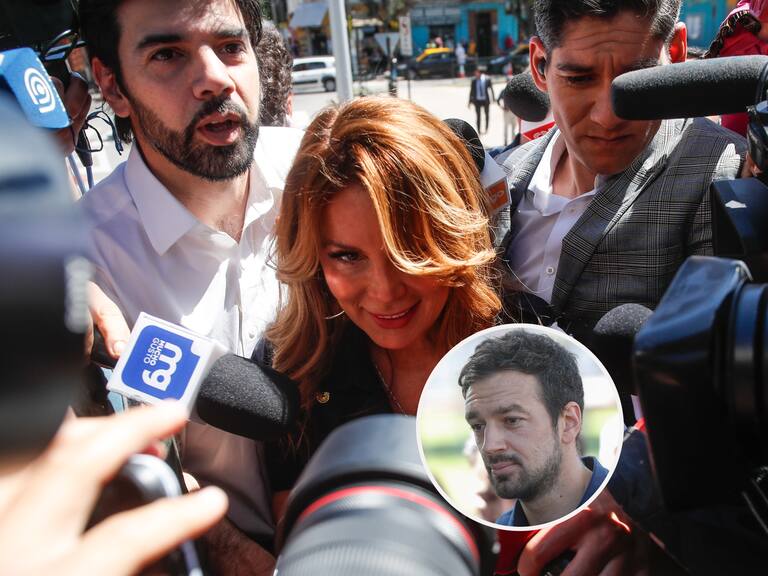 Cathy Barriga deja la cárcel de San Miguel