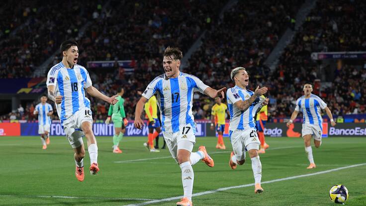 Tendrán revancha en el Nacional: Argentina eliminó a Colombia y jugará la final del Mundial Sub 20 de Chile