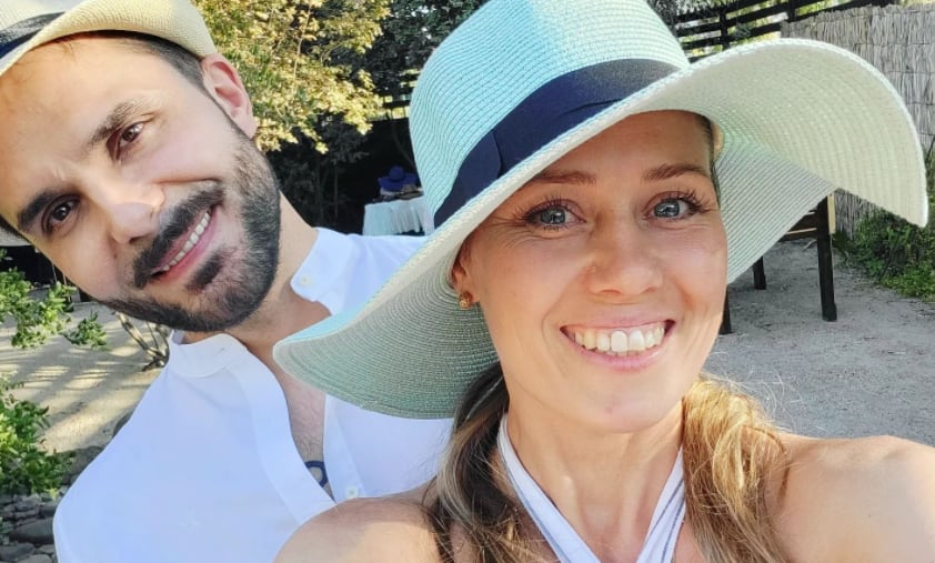 Álvaro Ballero y su esposa | Instagram
