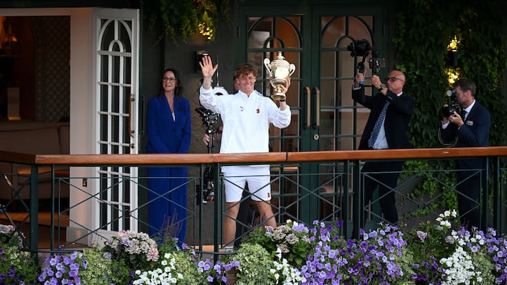 Sinner sigue haciendo historia: vence contundentemente a Zverev y se consagra bicampeón de Wimbledon