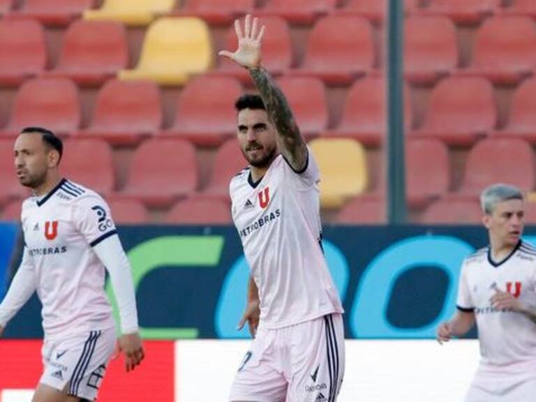 Joaquín Larrivey y las dudas sobre su futuro en la U: "El cariño reconforta y llena de orgullo"