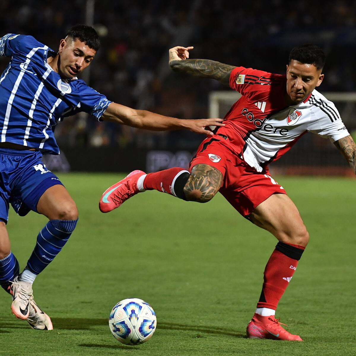 Paulo Díaz fue titular en empate de River Plate ante Godoy Cruz por la Liga Argentina