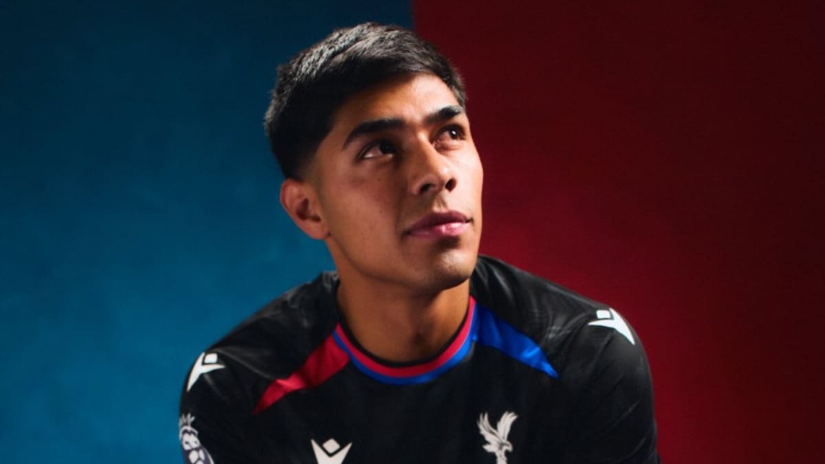 Con claro guiño a la U: el número de camiseta que eligió Darío Osorio en el Crystal Palace