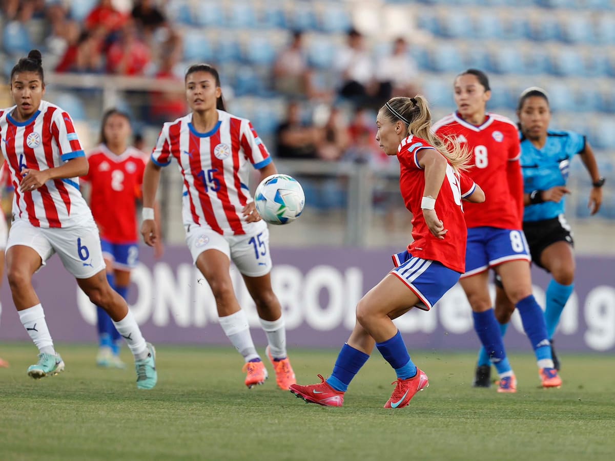 De momento, a repechaje del Mundial: Chile venció a Paraguay en la cuarta fecha de la Liga de Naciones Femenina