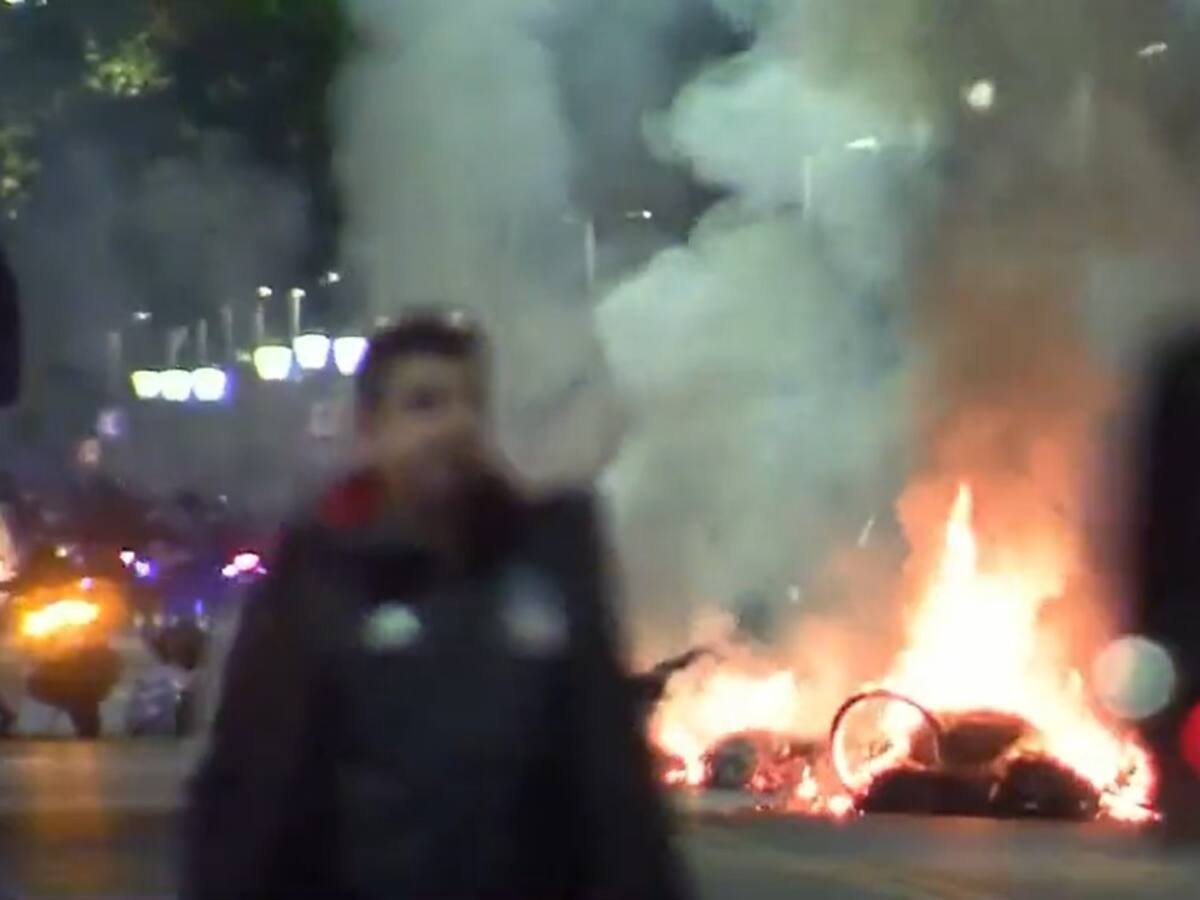 Los graves incidentes que protagonizaron hinchas de Colo Colo en la previa del duelo ante Boca