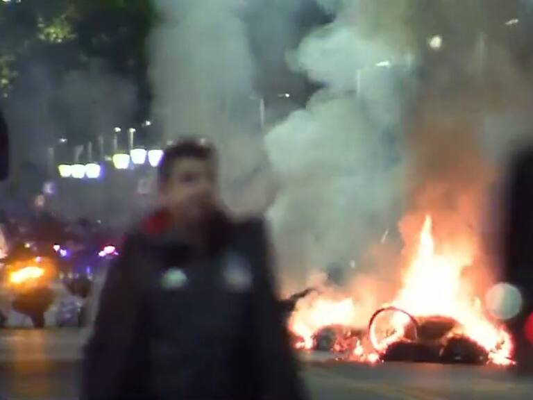 Los graves incidentes que protagonizaron hinchas de Colo Colo en la previa del duelo ante Boca