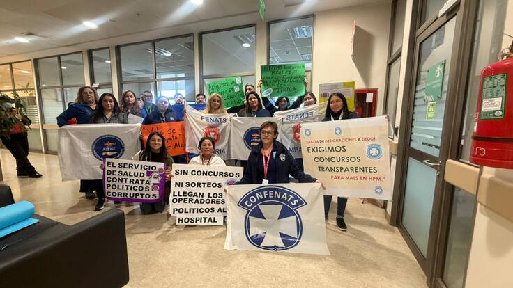 Trabajadores del Hospital de Puerto Montt se movilizan y acusan designación arbitraria en jefatura: “Basta de cargos a dedo”