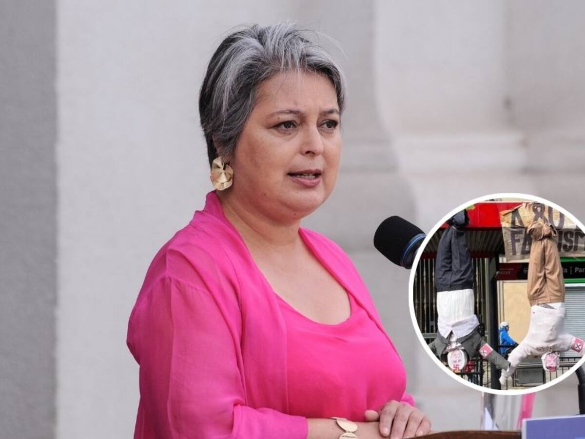 Jeannette Jara reitera condena por “muñecos nazis” de Kast y Kaiser: “Este tipo de violencia política no ayuda en nada”