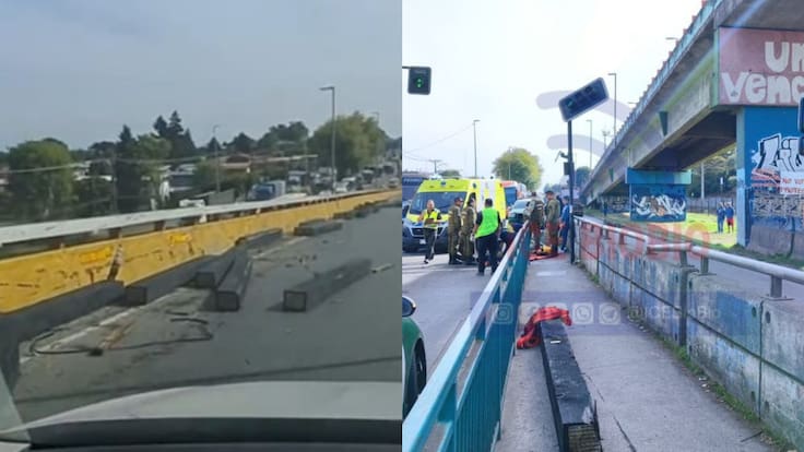 Accidente de tránsito en San Pedro de la Paz