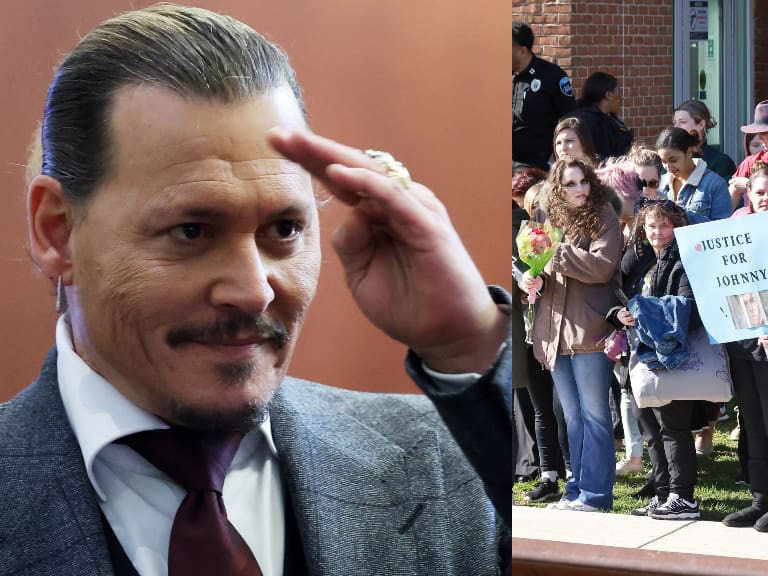 Fans de Johnny Depp lo han acompañado todos los días durante el juicio