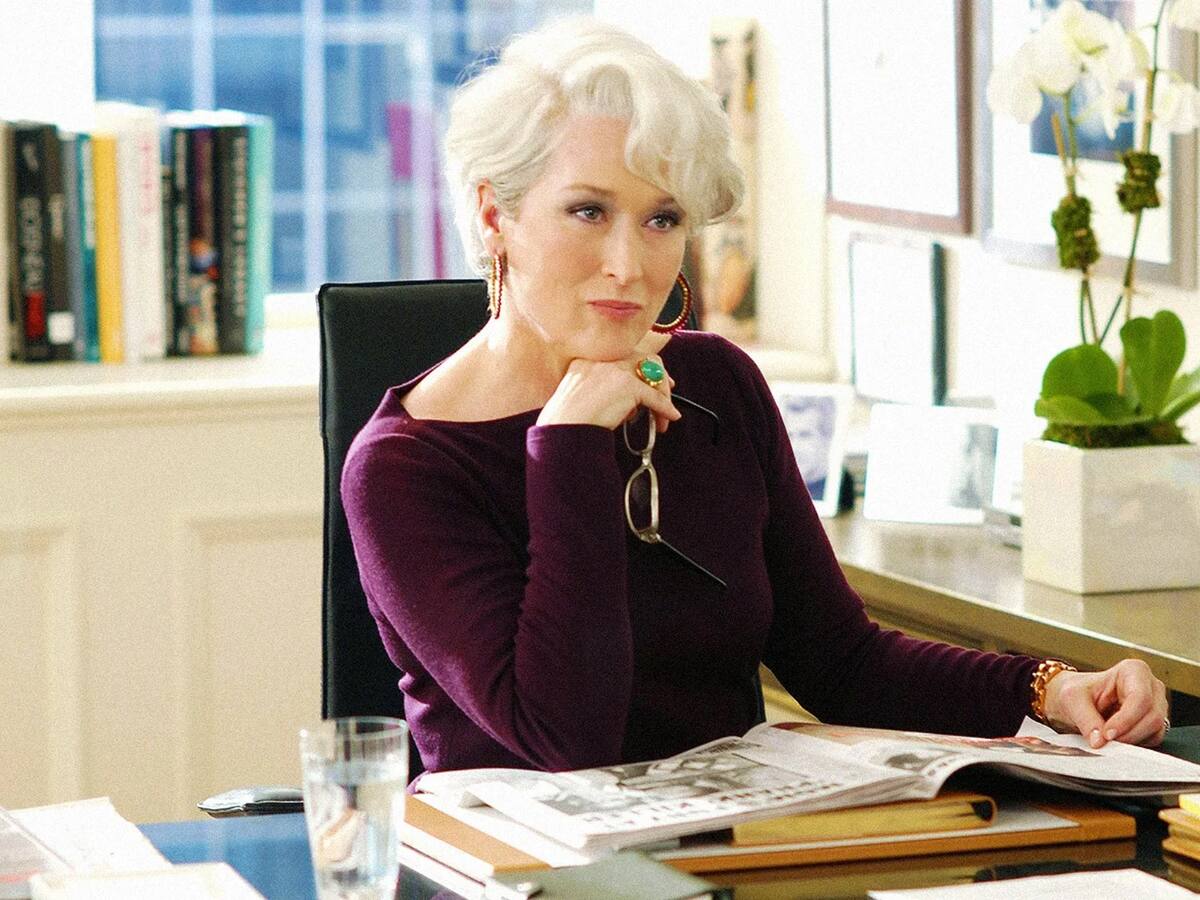 Meryl Streep deslumbra nuevamente como Miranda Priestly en el rodaje de “El Diablo Viste a la Moda 2”