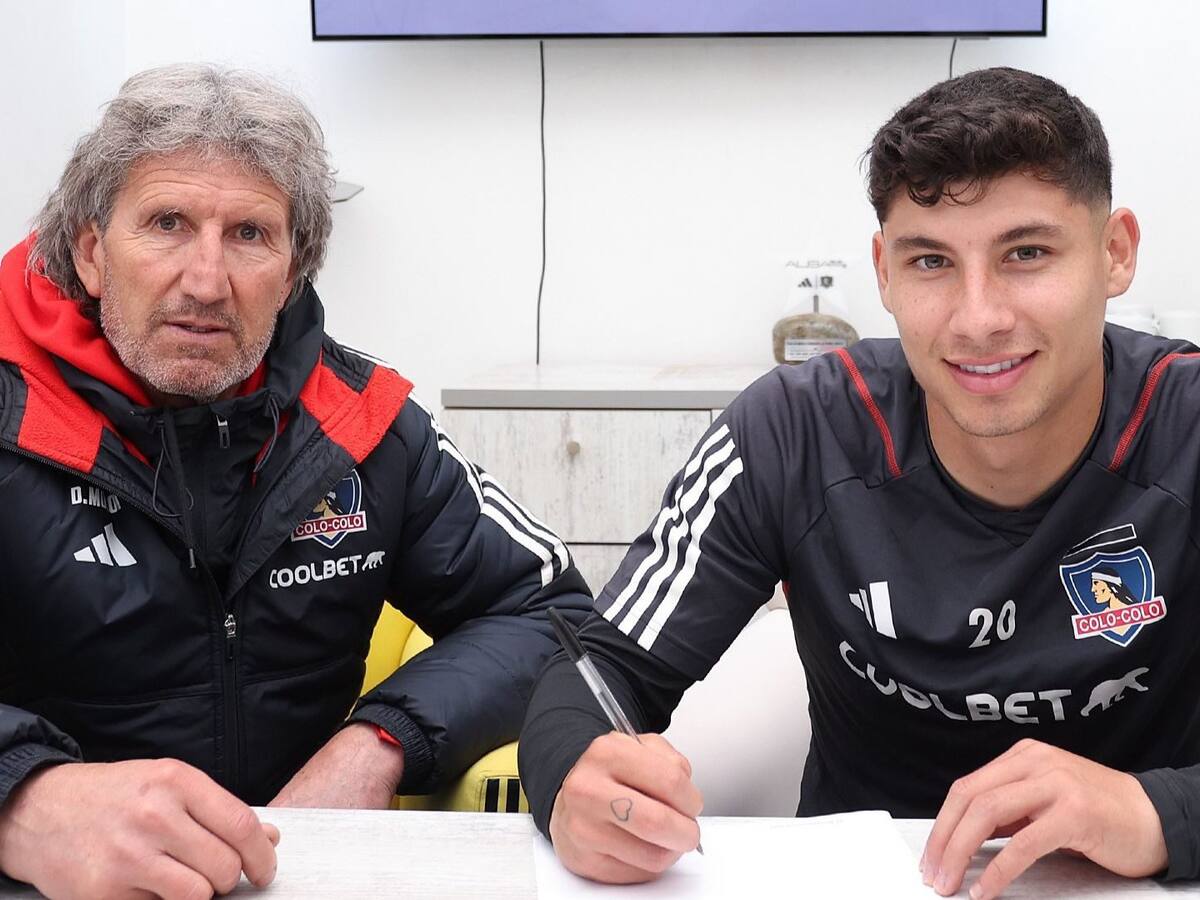 Colo Colo anuncia la renovación de Alexander Oroz por tres temporadas más