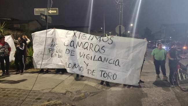 Manifestaciones por poca seguridad en Puente Alto