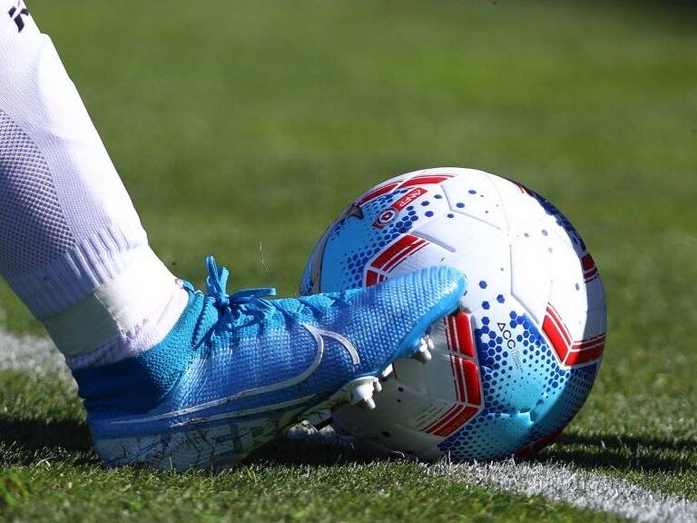 14 DE SEPTIEMBRE DE 2020/RANCAGUAPelota del campeonato, durante el partido valido por la undcima fecha del Campeonato Nacional AFP PlanVital 2020, entre Universidad de Chile vs Cobresal, disputado en el estadio El Teniente.
FOTO: SEBASTIAN ORIA/AGENCIAUNO