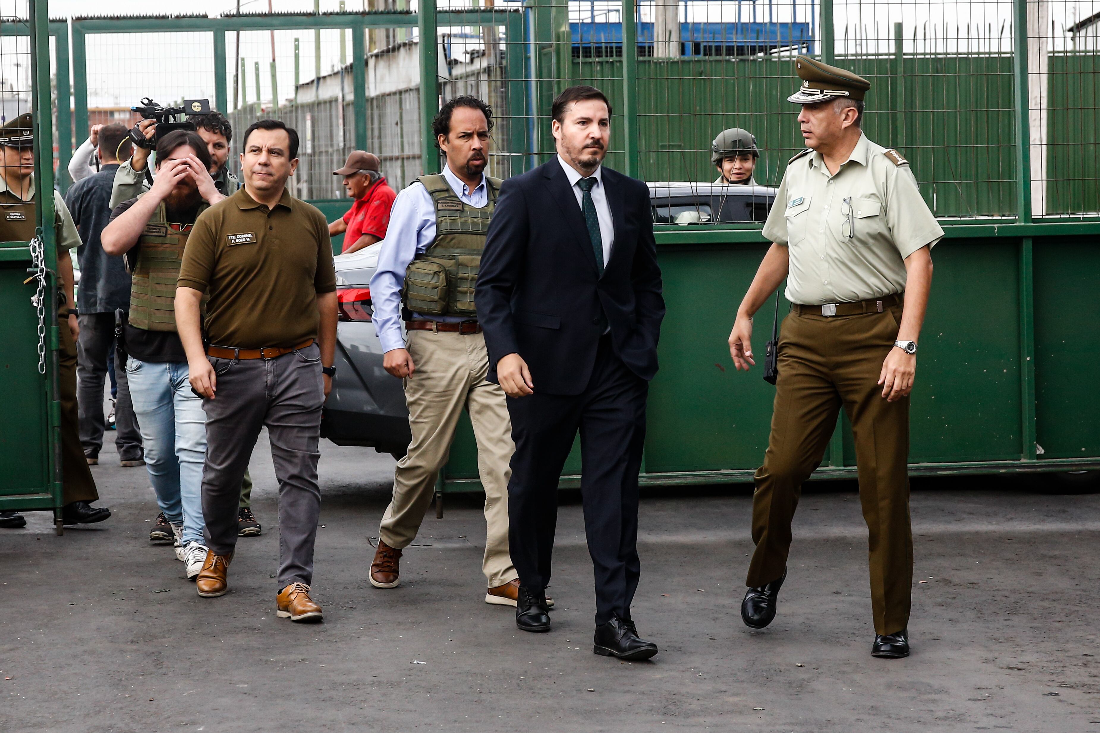 Agencia Uno | El fiscal adjunto José Manuel Mac-Namara llegando al Mercado Lo Valledor