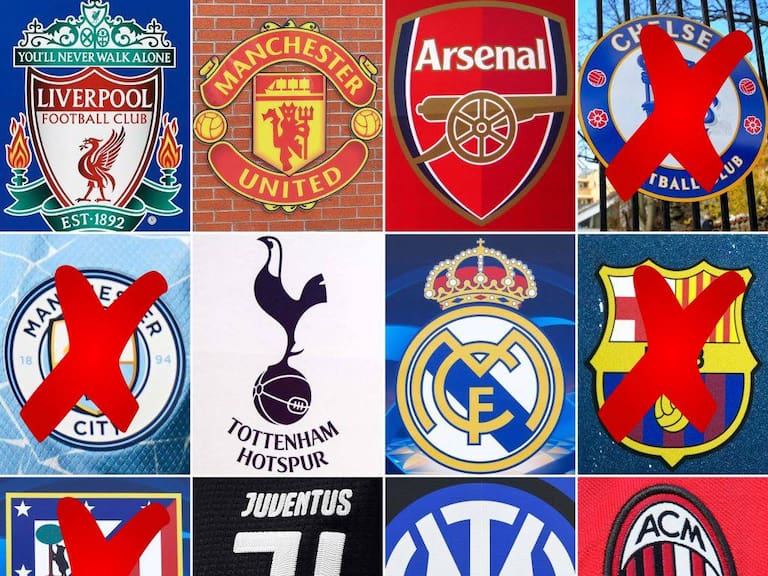 Tiembla la Superliga: Equipos ingleses se retiraron definitivamente del torneo europeo