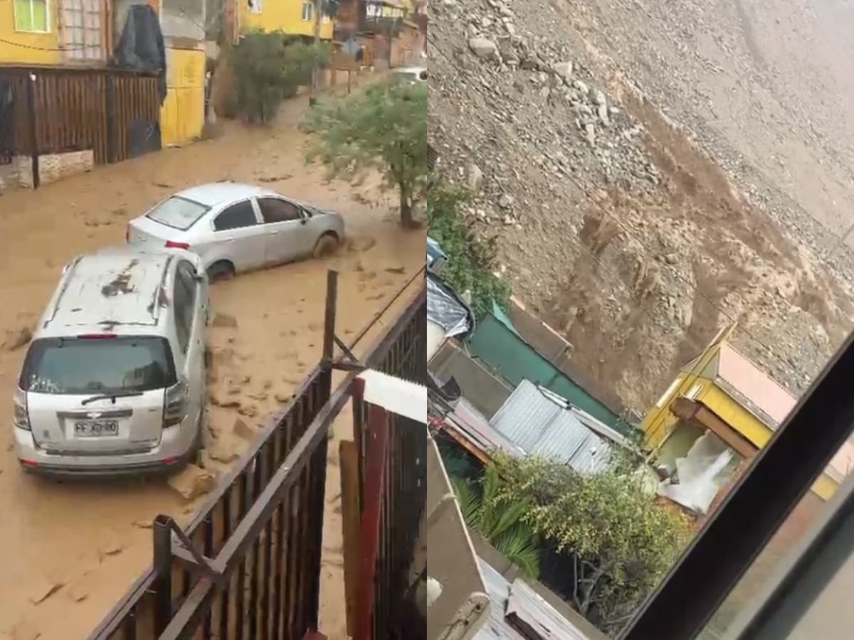Sistema frontal en Chile: Alerta Roja en cuatro comunas de Antofagasta por riesgo de aluviones y activación de quebradas