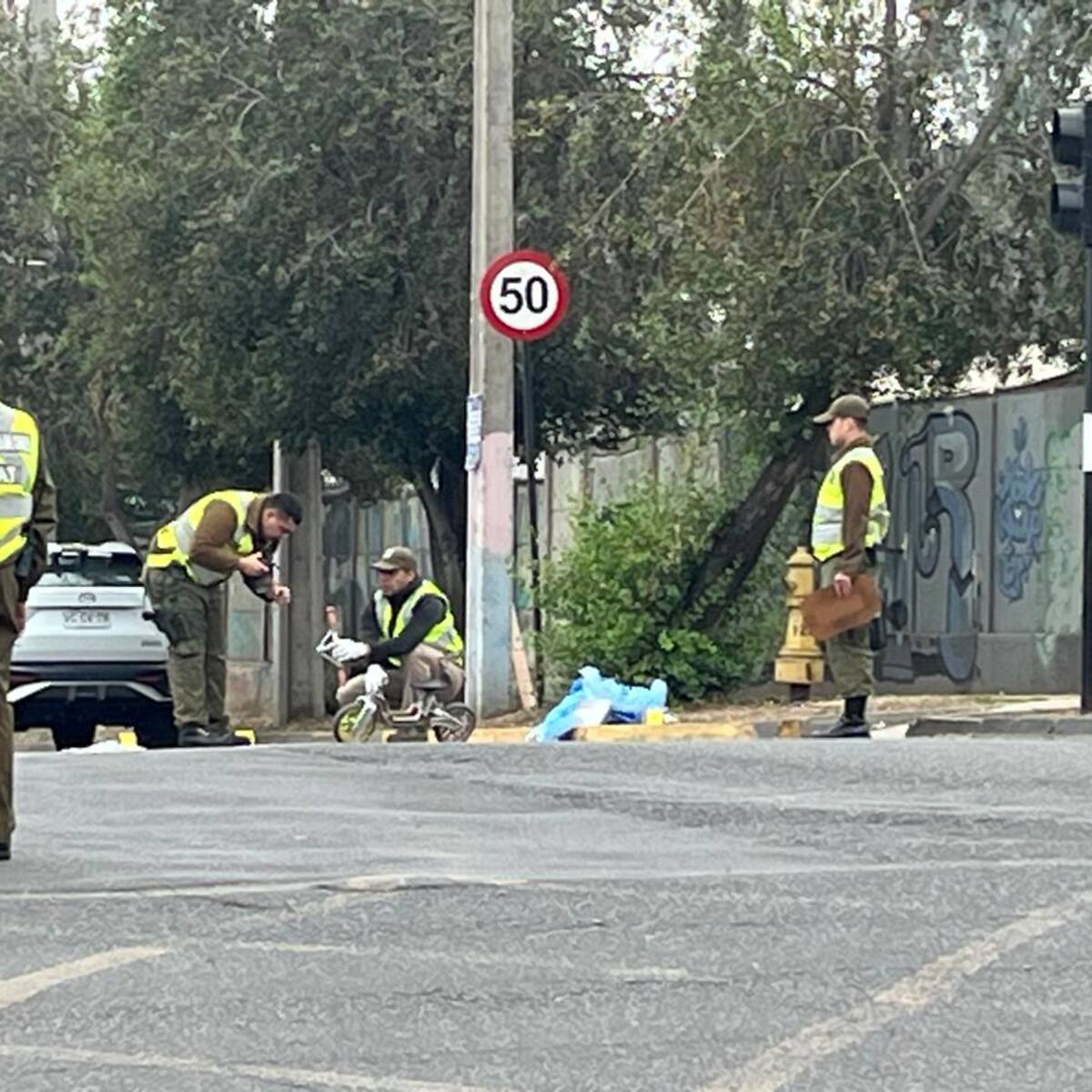 Niño de 4 años es atropellado en La Reina mientras andaba en bicicleta