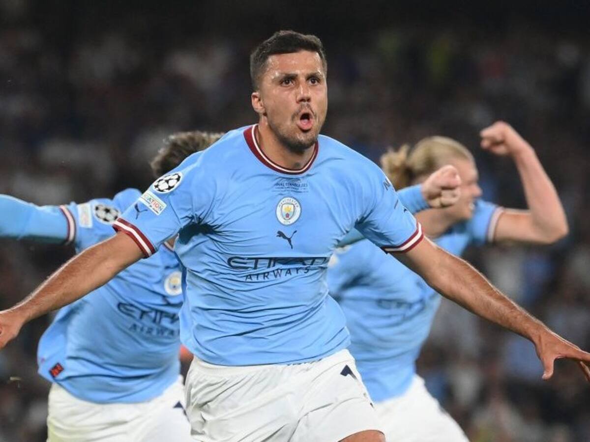 Rodri tras ganar la Champions League: «Feliz por darle el gol más importante a la historia del club»