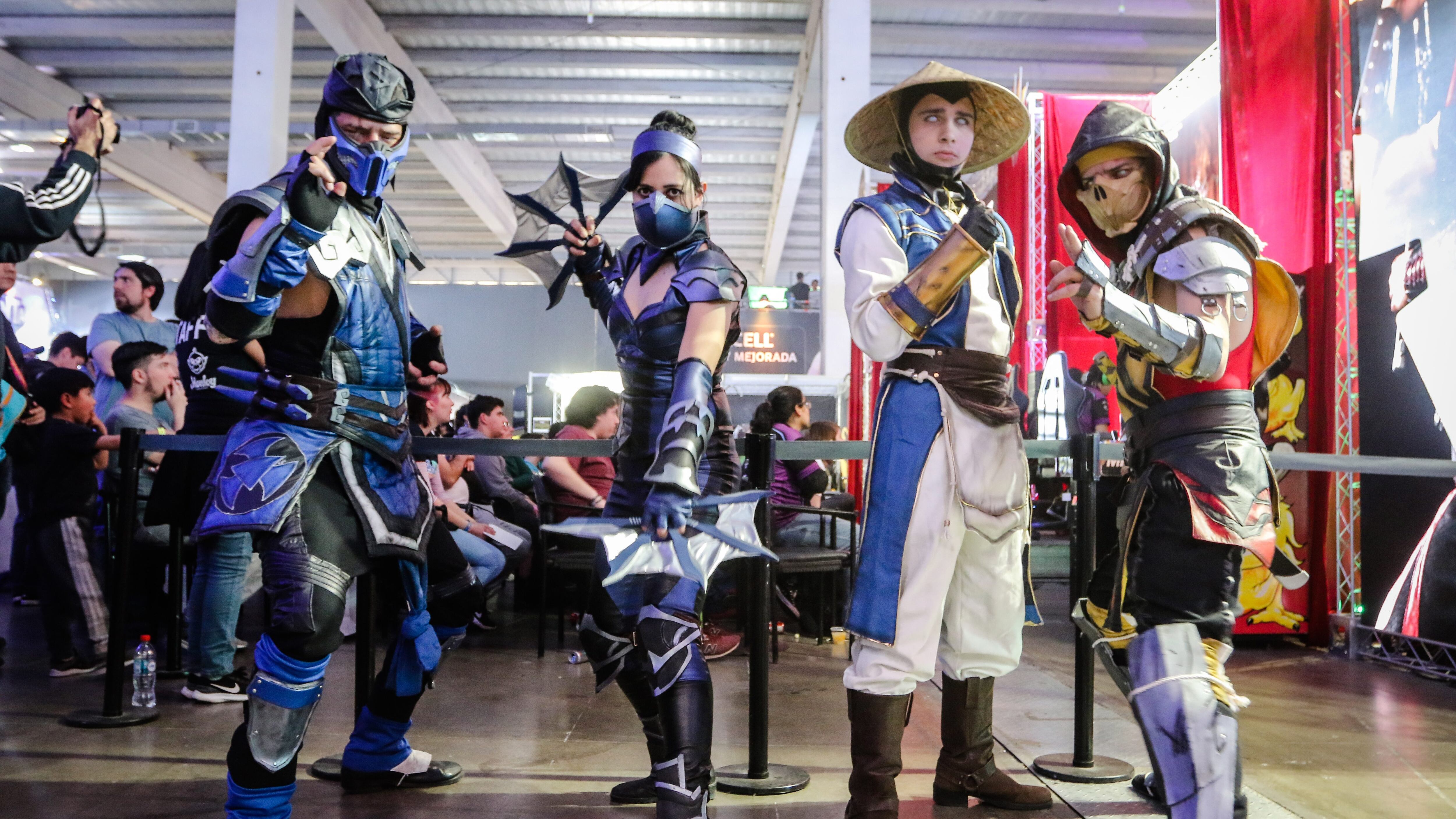 4 de Agosto del 2019/SANTIAGOEn el centro de eventos Espacio Riesco, se realiza la última jornada del "Festigame 2019", evento que reúne lo mejor de los videojuegos y exponentes cosplay.
FOTO: HANS SCOTT/AGENCIAUNO