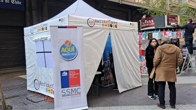 Aumentan cobertura de vacunación con nuevos puntos masivos en Santiago: revisa dónde estarán ubicados