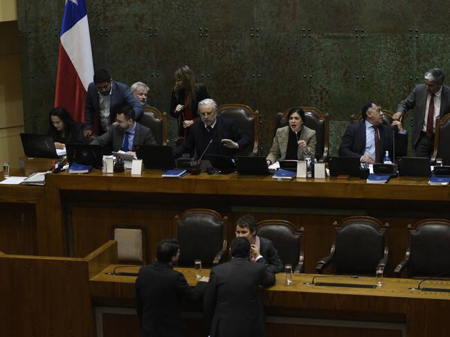 03 DE MAYO DE 2024 / VALPARAISO
Testera , durante la sesion especial donde discuten reglas del uso de la fuerza y el proyecto que crea el Ministerio de Seguridad Pública.
FOTO: PABLO OVALLE ISASMENDI/ AGENCIAUNO