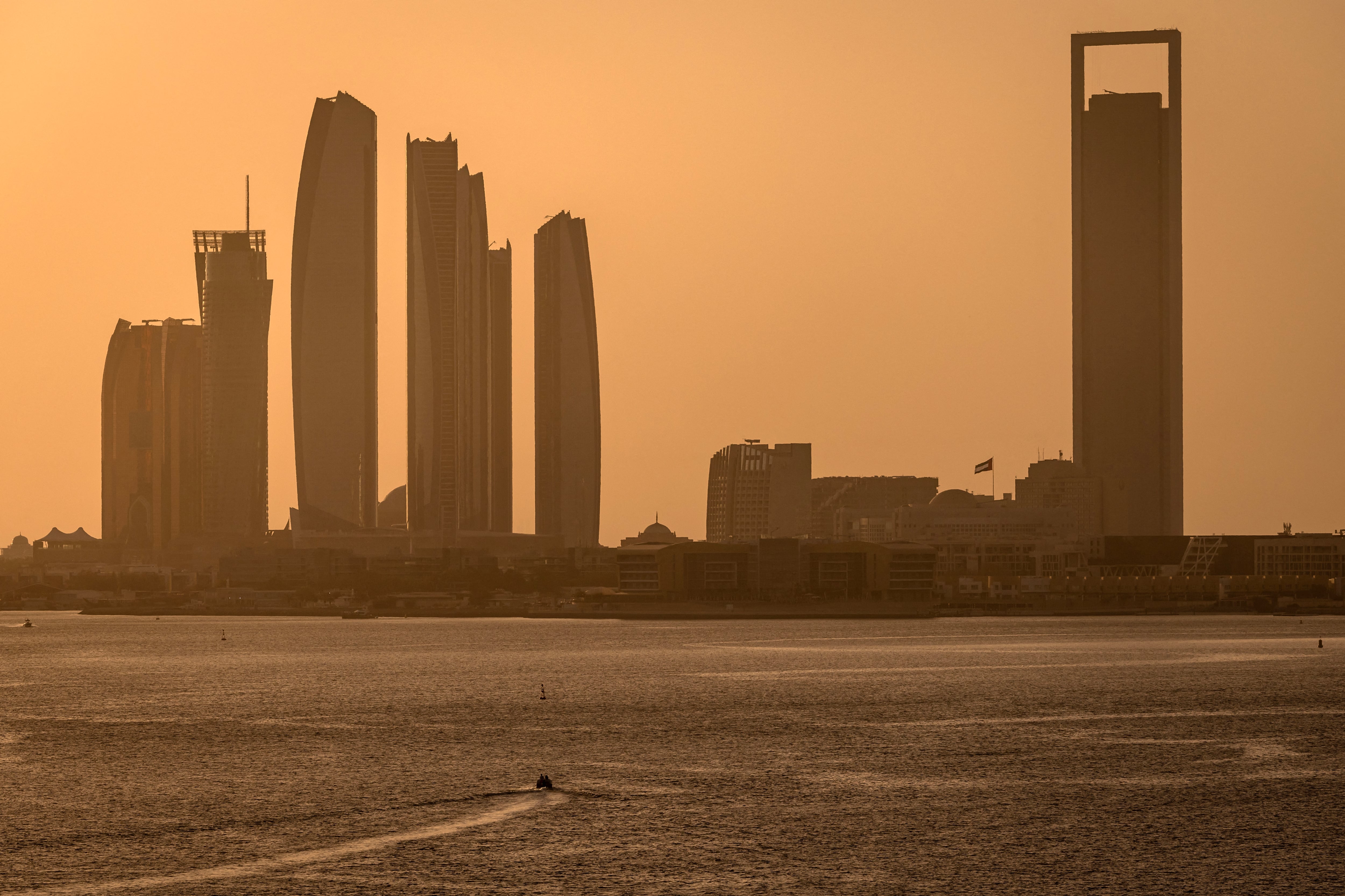 Vista de Abu Dhabi