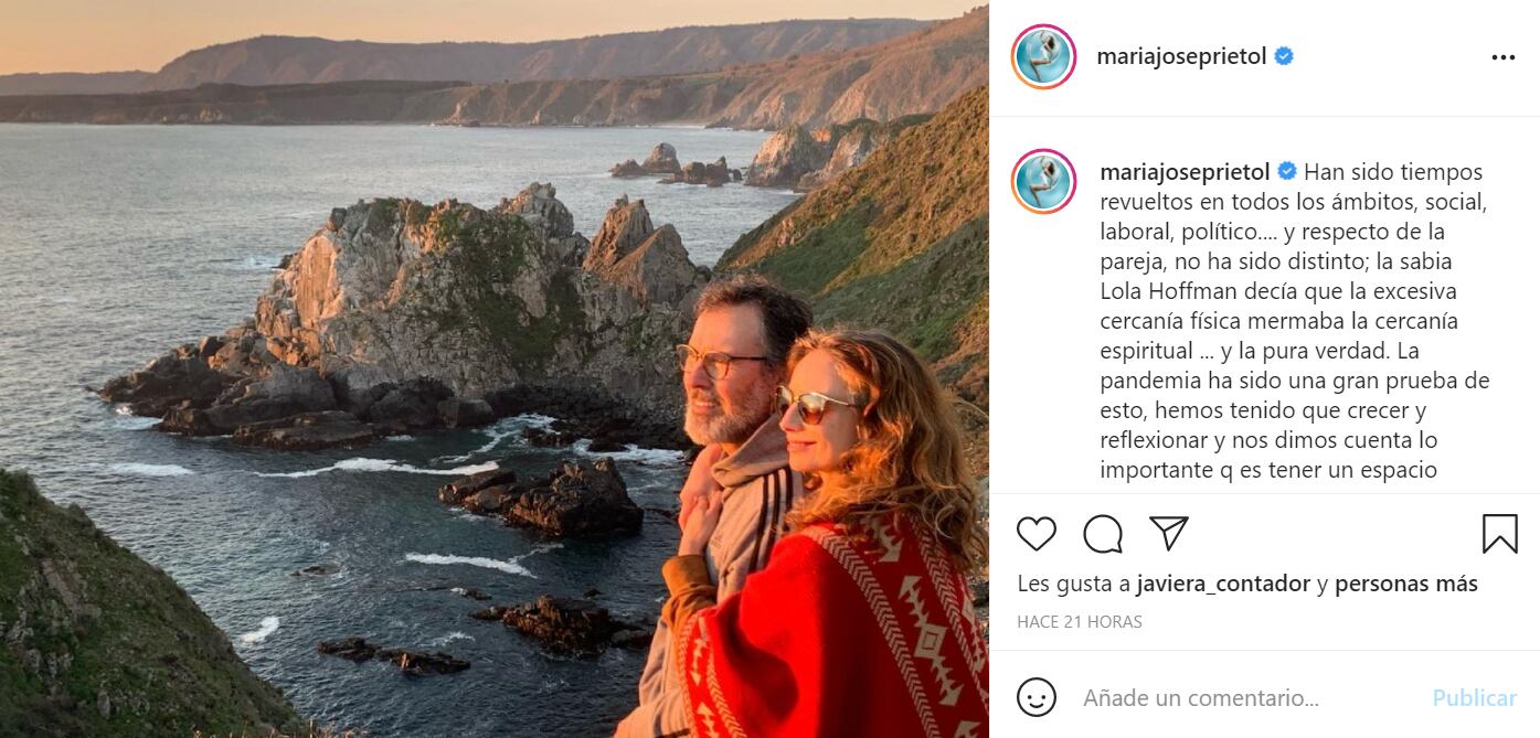 María José Prieto y Cristián Campos