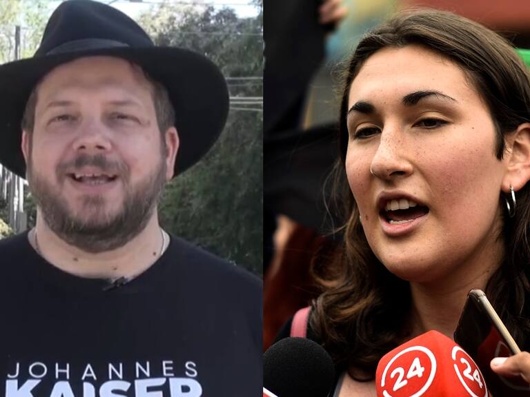 Johannes Kaiser reapareció en la palestra pública burlándose de la diputada electa Emilia Schneider