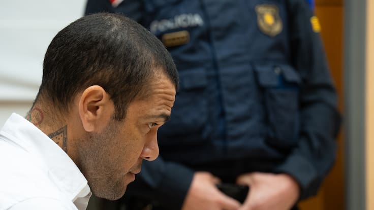 Tribunal de Justicia de Cataluña absuelve a Dani Alves por delito de agresión sexual